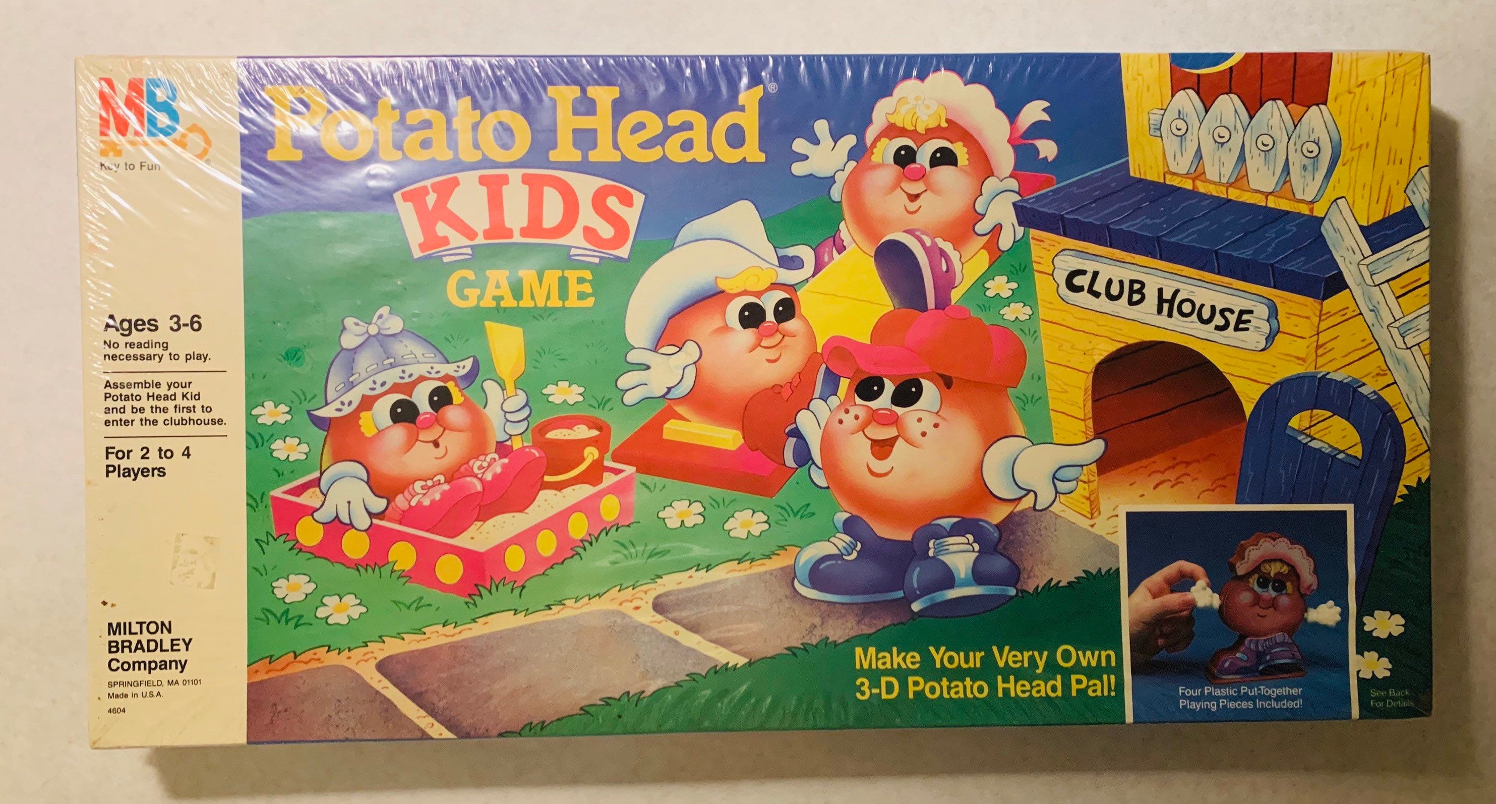 Potato Head Kids Copyright 1986 Hasbro Co Milton Bradley Co Etsy