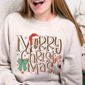 Merry Christmas SVG cutting files, PNG files, Christmas PNG, digital download, sublimation, dtf, silhouette cutting file, cricut design