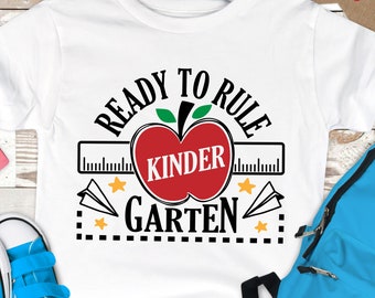 Back to school svg, Kindergarten svg, Kindergarten t-shirts, school SVG, teacher SVG, Back to school PNG, Back to school t-shirt, School png