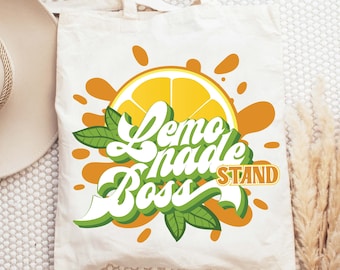 Lemonade stand boss SVG Cutting file, Silhouette SVG, Cricut SVG, Summer svg, Lemonade svg, summer t-shirts, lemonade png, summer png