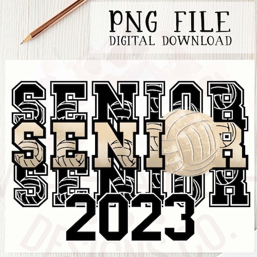 2023 Volleyball Senior Png Sublimation Design Sublimation - Etsy Israel
