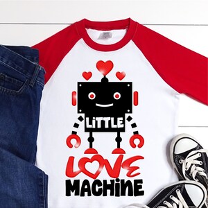 Valentine&#39;s Day SVG cutting files, Valentines SVG, Valentine&#39;s Day PNG, Valentines clipart, Silhouette files, Cricut designs, Robot clipart