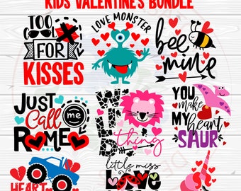 Download Kids Valentine Svg Etsy