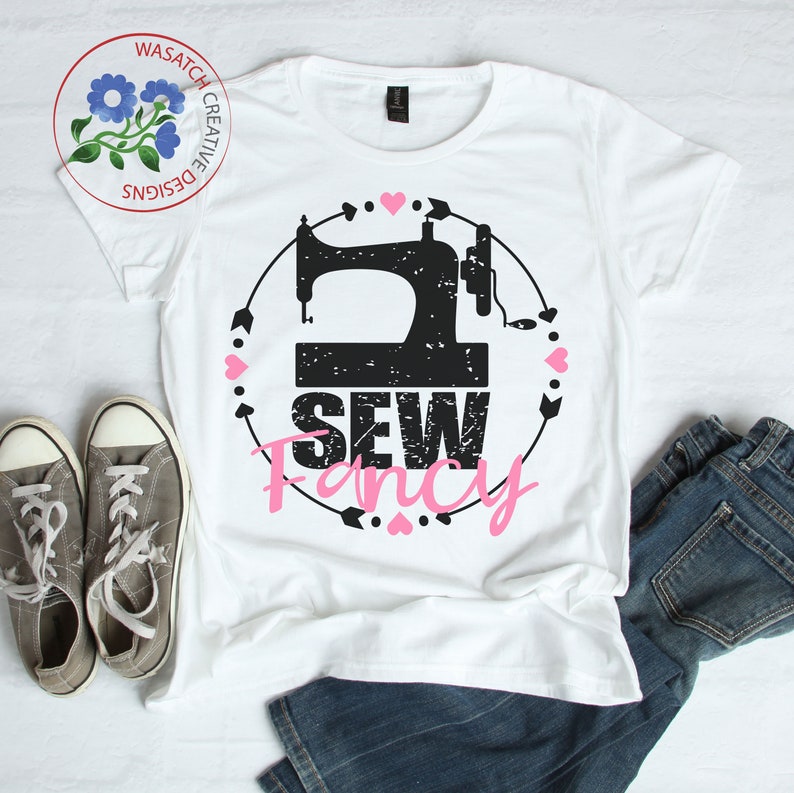 Sew Fancy Sewing Sew Quilting Craft Quote Digital Files Svg Etsy