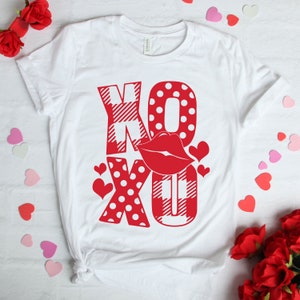 Valentinstag SVG Schneidedateien | Silhouette Dateien | Cricut-Designs | PNG-Dateien | Sublimationsdesigns | XOXO | Valentinstag Clipart