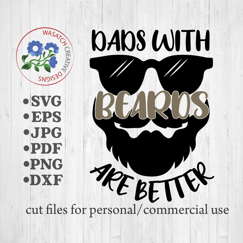 Download Dads with beards are better SVG SVG files Dad life | Etsy