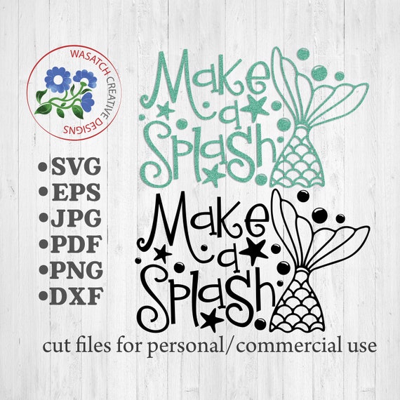 Download Silhouette Sovagraphics Birthday Svg Cricut Eps Summermaid Svg Summer Svg Dxf Mermaid Svg Cut File Mermaid Tail Svg Splash Kits Kids Crafts