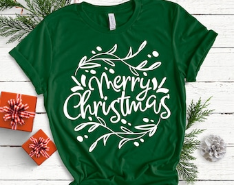 Christmas SVG - Merry Christmas - SVG DXF Eps Png Jpg Digital file for Commercial and Personal use - Christmas t-shirts