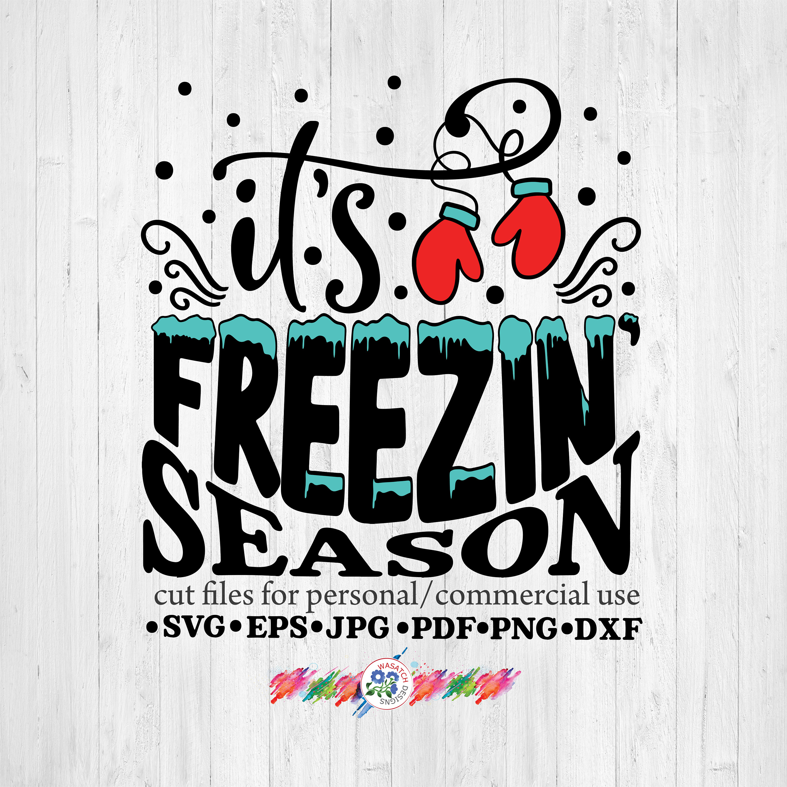 It’s Freezin’ Season Svg Winter Svg Christmas Svg - Etsy