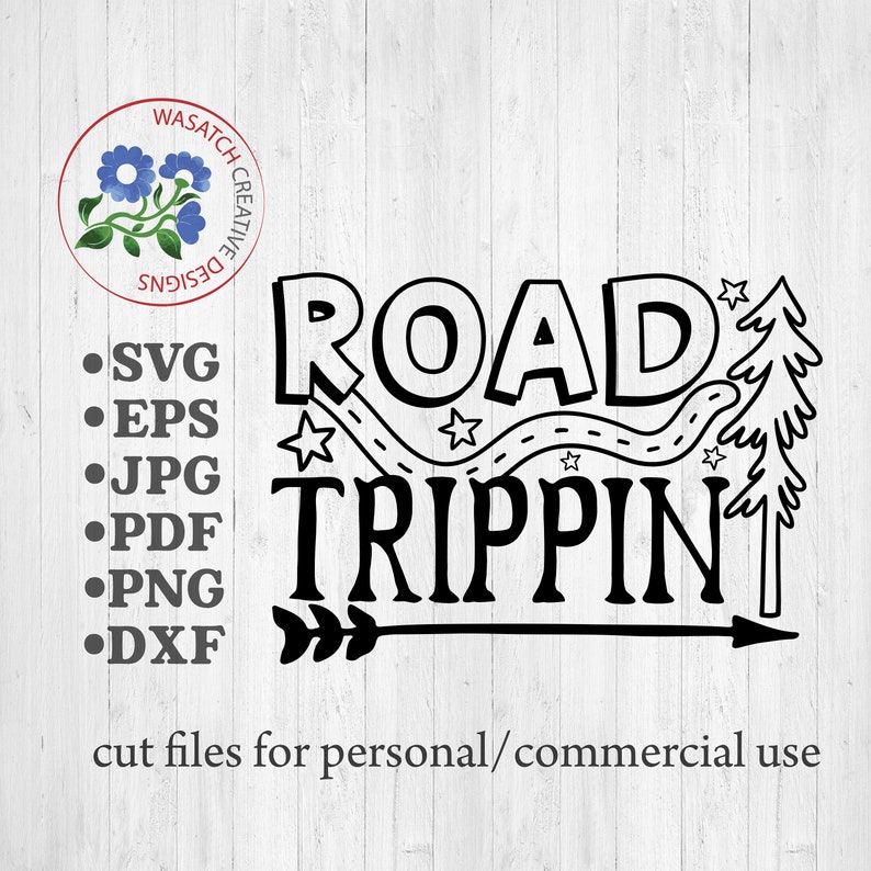 Road Trippin Road trips svg dxf fcm eps and png. Camping | Etsy