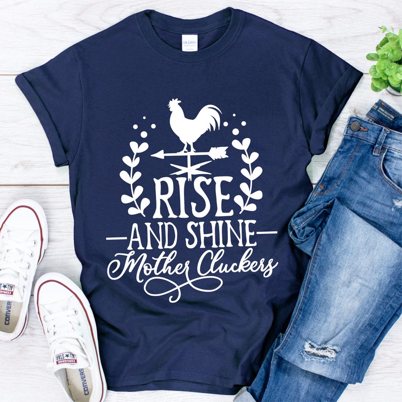 Download Rise and shine mother clucker SVG Cutting file DXF eps and ...