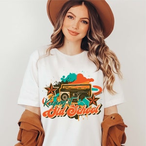 Keeping it old school PNG file for sublimation, sublimation designs, t-shirt designs, digital downloads, Retro PNG, png files, retro t-shirt
