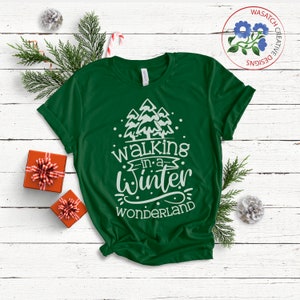 Walking in a Winter Wonderland Svg, Christmas Svg, Christmas Svg Designs, Christmas Cut Files, Cricut Cut Files, PNG files, Silhouette files