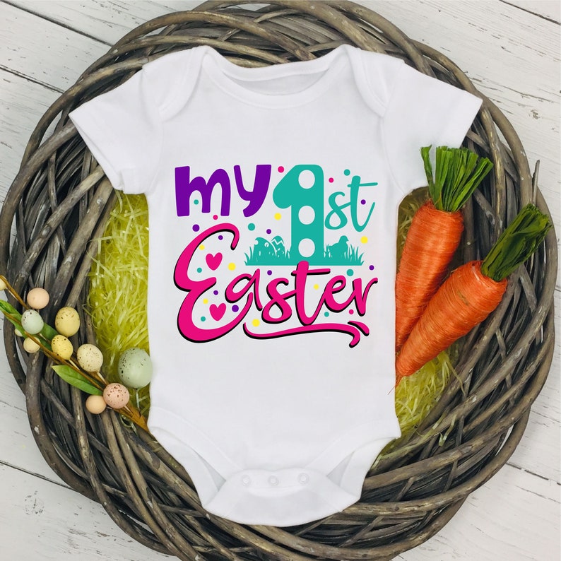 Download Kids Easter T-shirt design bundle SVG Cutting Files For | Etsy