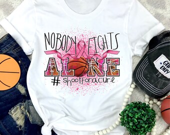 Basketball Breast Cancer Svg - Etsy