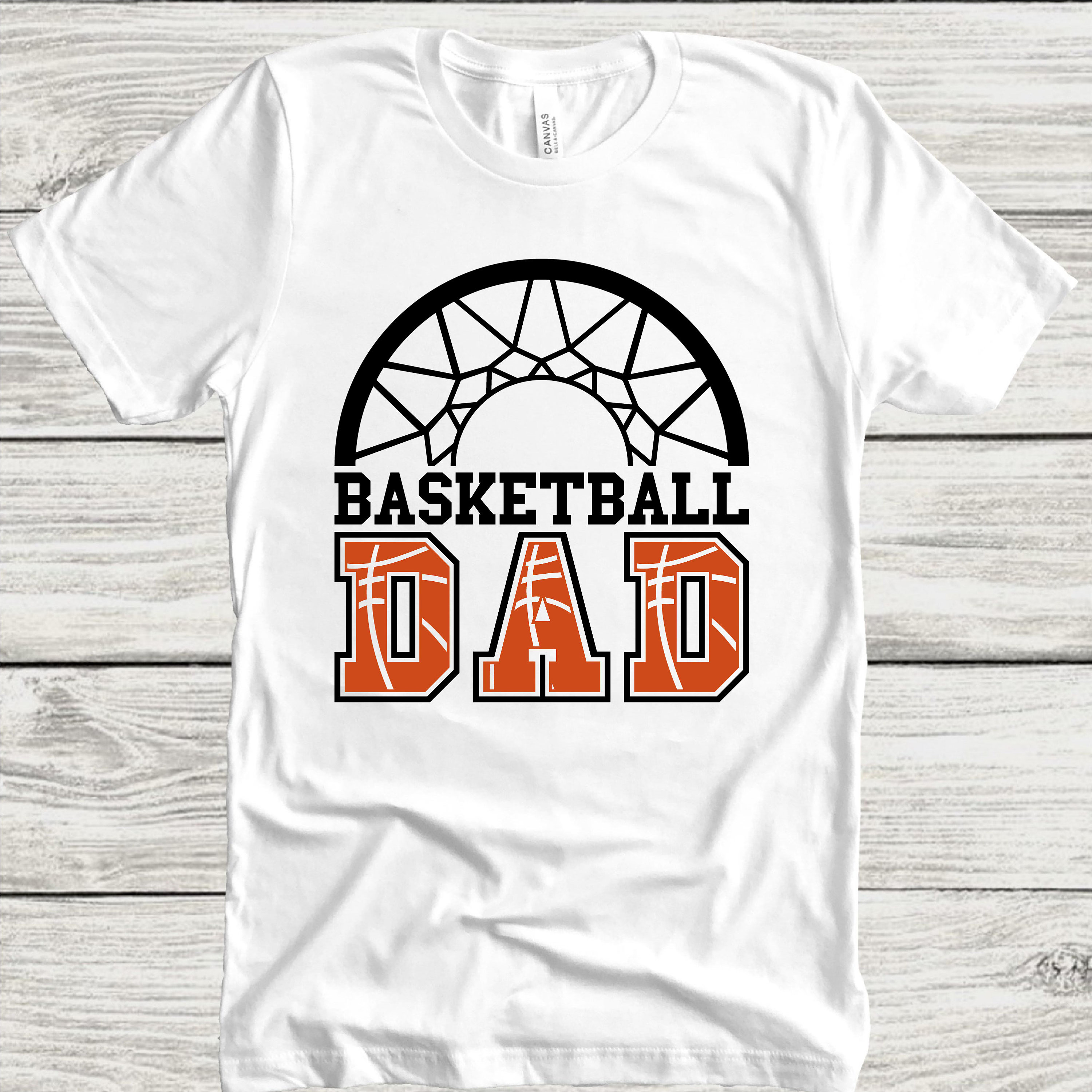 Basketball T Shirt Design Basketball Dad Graphic by PM T-Shirt