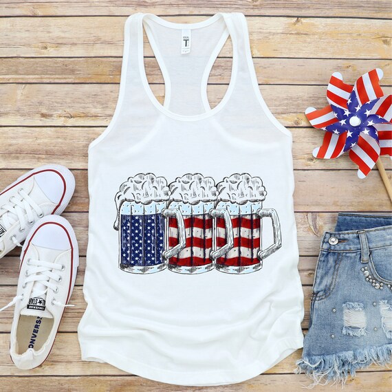 American Flag Beer PNG File for 