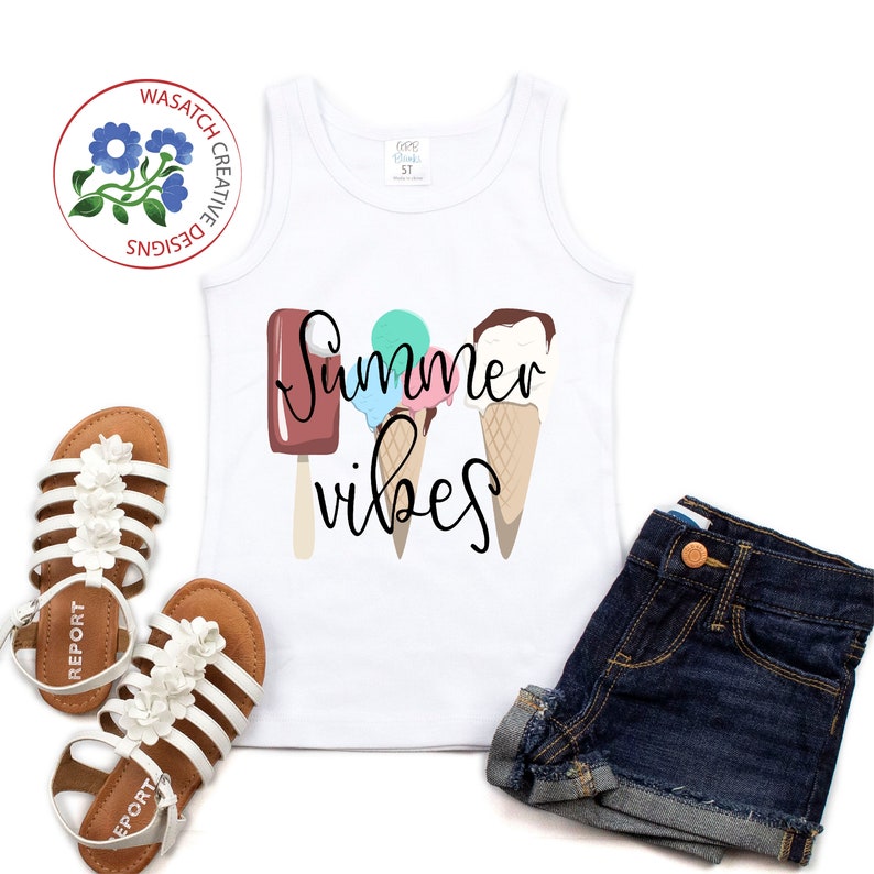 Download Summer Vibes PNG file for sublimation DTG printing | Etsy