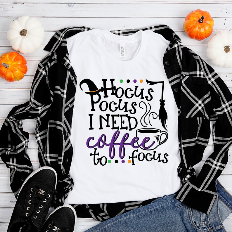 Download Hocus Pocus I need coffee to focus SVG Halloween SVG ...