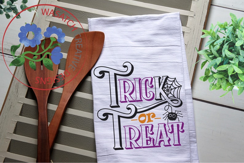 Download Halloween Flour sack/tea towel SVG Bundle Halloween svg ...