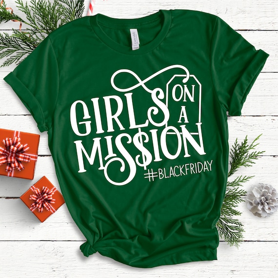 Girls on A Mission SVG, Thanksgiving svg, cricut designs, silhouette files, sublimation designs, Black Friday PNG, screen print design