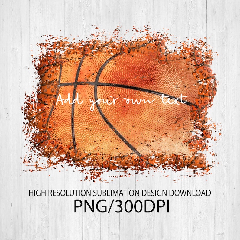 Basketball Background PNG File for Sublimation Printing DTG - Etsy