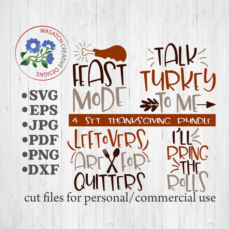 Download Turkey'isms SVG Bundle Thanksgiving svg cut file cricut | Etsy