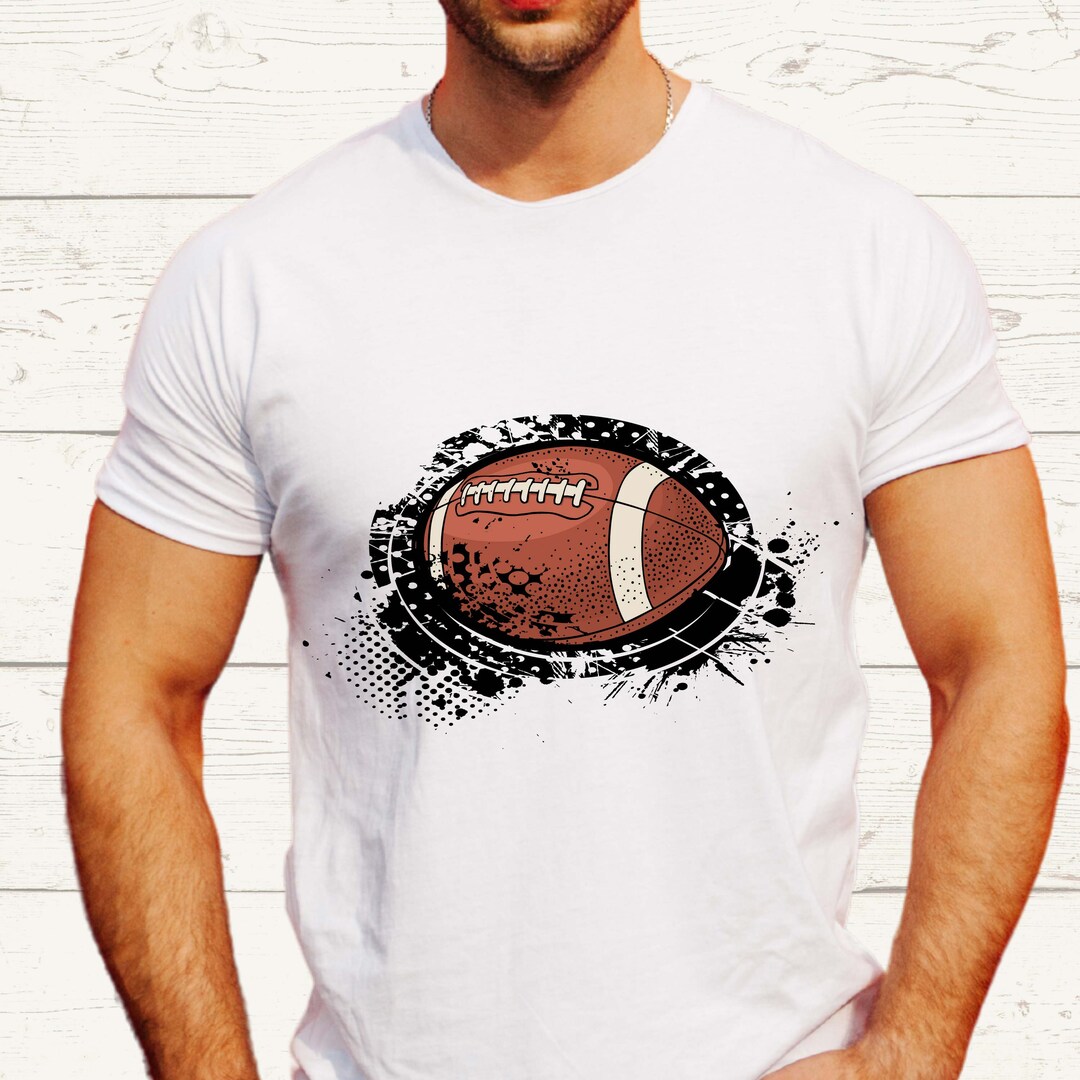 Football PNG File for Sublimation Printing, Sublimation Designs, PNG