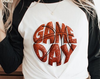 Game Day Basketball png, Diseño de sublimación, Baloncesto PNG, Camiseta de baloncesto, Baloncesto mamá PNG, Diseño de sublimación de baloncesto