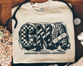 CNA PNG, Certified Nursing Assistant PNG, Sublimation Design (Digital Download), medical, dtf, screen printing