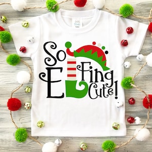 So Elfing Cute svg, elf svg, Elf SVG, silhouette svg, svg for cricut, christmas svg, santa svg, Christmas t-shirts, Elf t-shirts, PNG files
