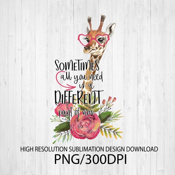 Giraffe PNG file for sublimation, DTG printing, watercolor PNG, Giraffe t-shirt, t-shirt designs, digital downloads, Giraffe png, png files
