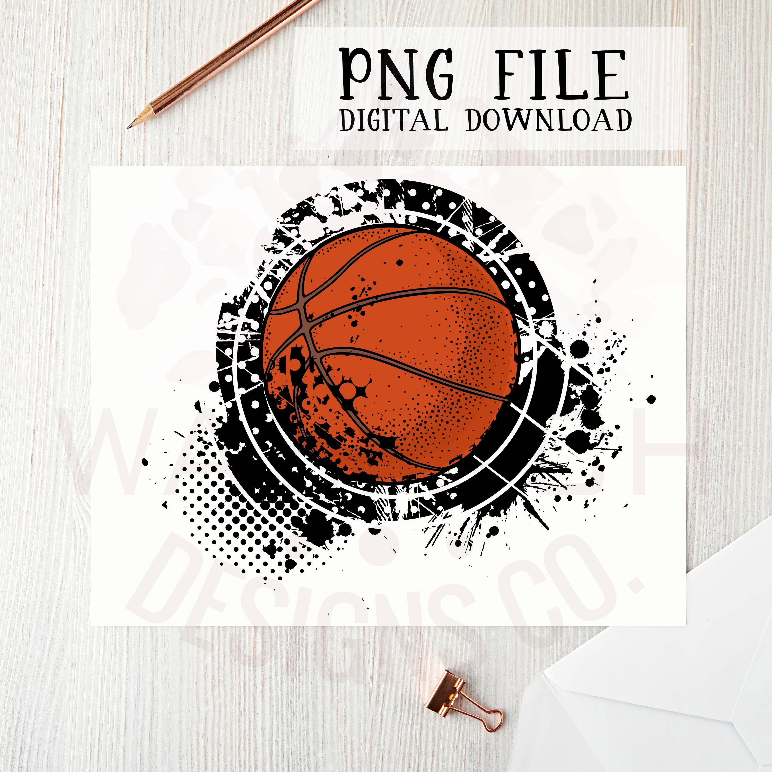 Basketball PNG File for Sublimation Printing Sublimation - Etsy