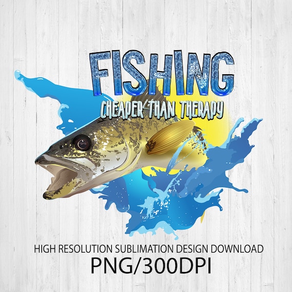 Fishing PNG File for Sublimation, DTG Printing, Watercolor PNG, Fishing T- shirt, T-shirt Designs, Digital Downloads, Fishing Png Files -  Canada