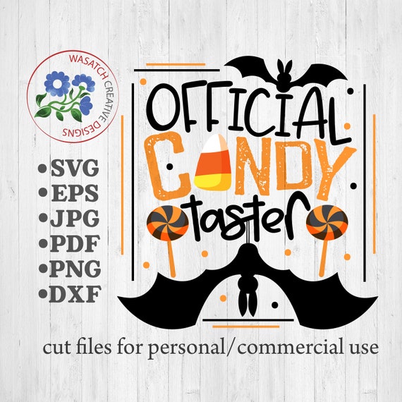 Download Official Candy Taster Svg Svg Fileshalloween Svg Cricut Etsy PSD Mockup Templates