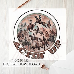 Actin Up PNG file digital download, Sublimation design, t-shirt designs, Rodeo PNG, clipart, cowboy, cowgirl, horse, farmer, DTG printing