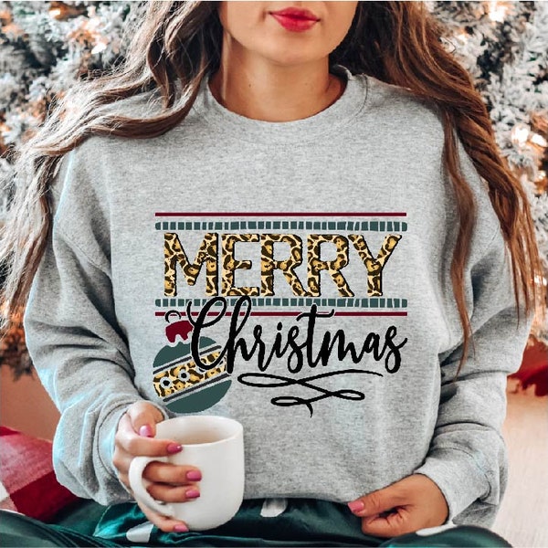 Feliz Navidad png, Diseño de sublimación, descargas digitales, diseños de camisetas, camisetas de Navidad, PNG de Navidad, ideas de regalos de Navidad