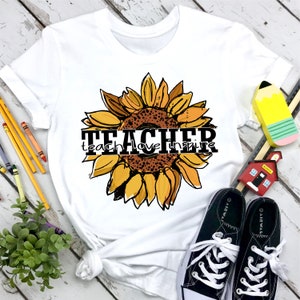 Teacher teach love inspire png - Sublimation design - Sublimation design download - DTG printing - School t-shirts - Teacher PNG