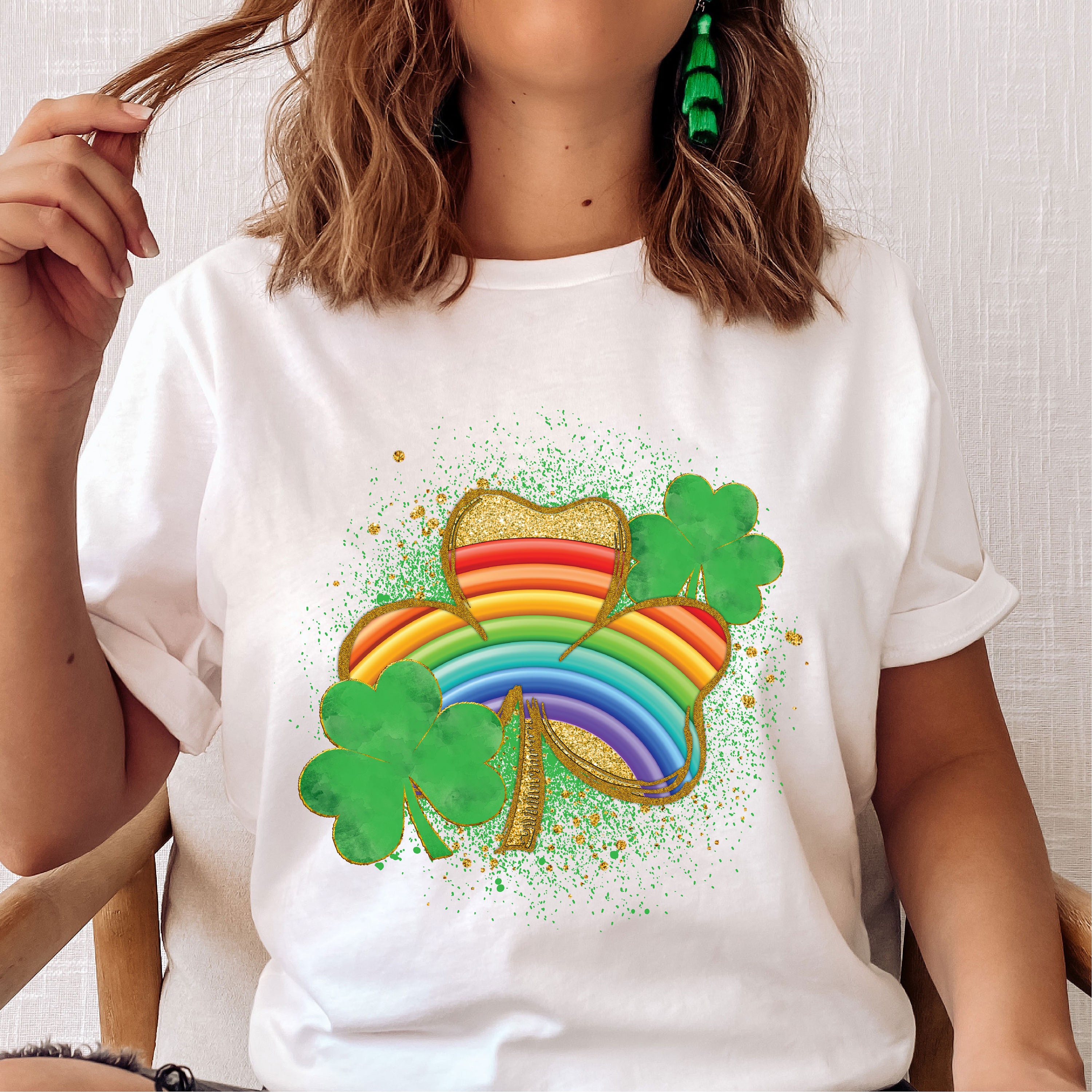 Clover PNG Sublimation Designs Shamrock 