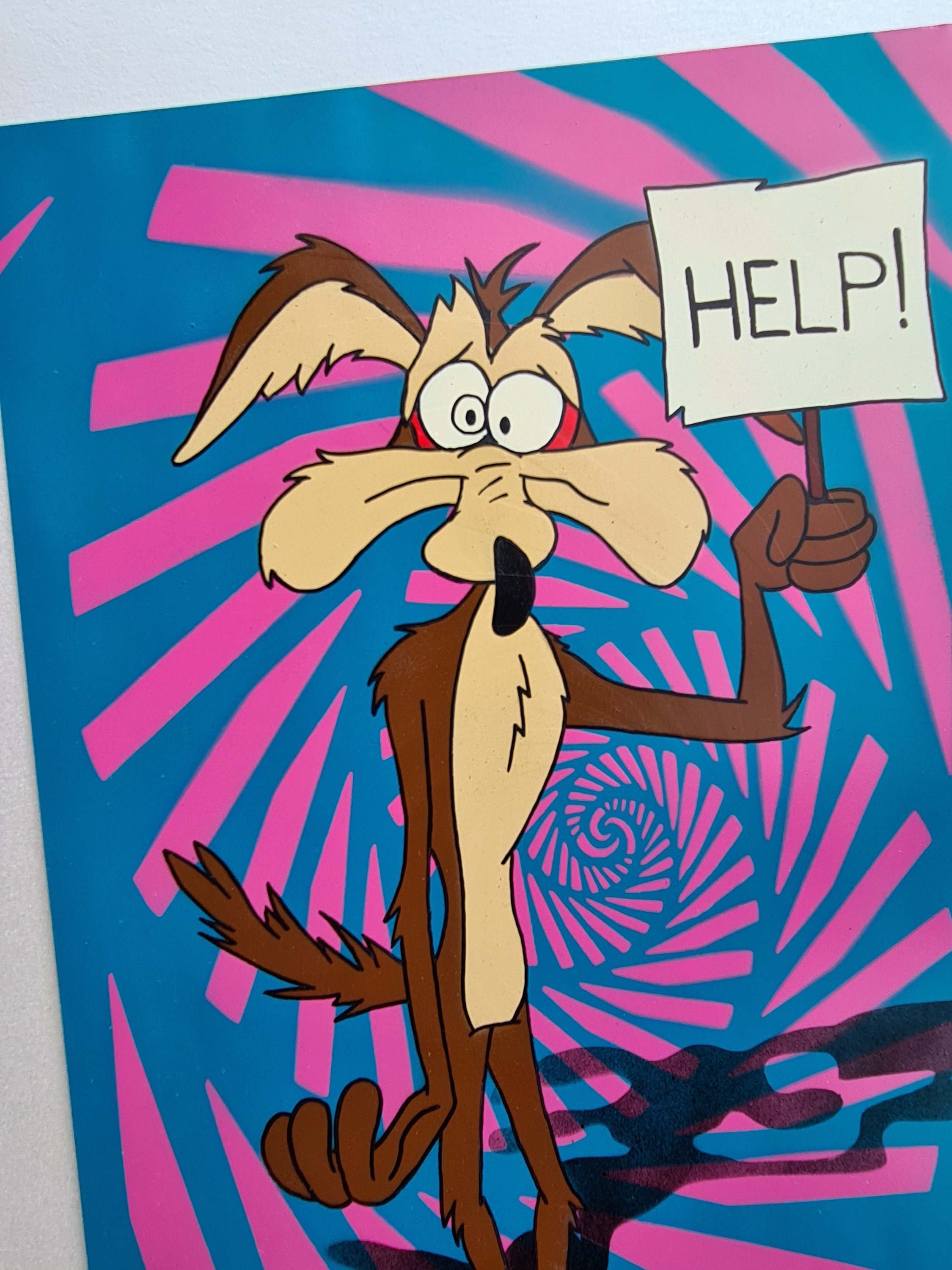 90s Wile E Coyote - Etsy