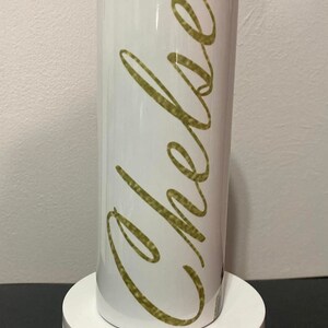 Personalisierte schwarze Marmor Geode / Geschenk / 20 Unzen Edelstahl Skinny Tumbler