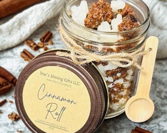 Cialde di cera profumata alla cannella / Briciole profumate alla cannella, dolci e speziate – Profumo intenso, perfette per le feste!