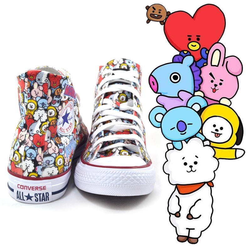 High Top Custom Converse Custom Made Shoes Personalized Etsy