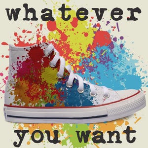 Custom High Tops: Your favorite book, cartoon, superhero, sports team...anything you want