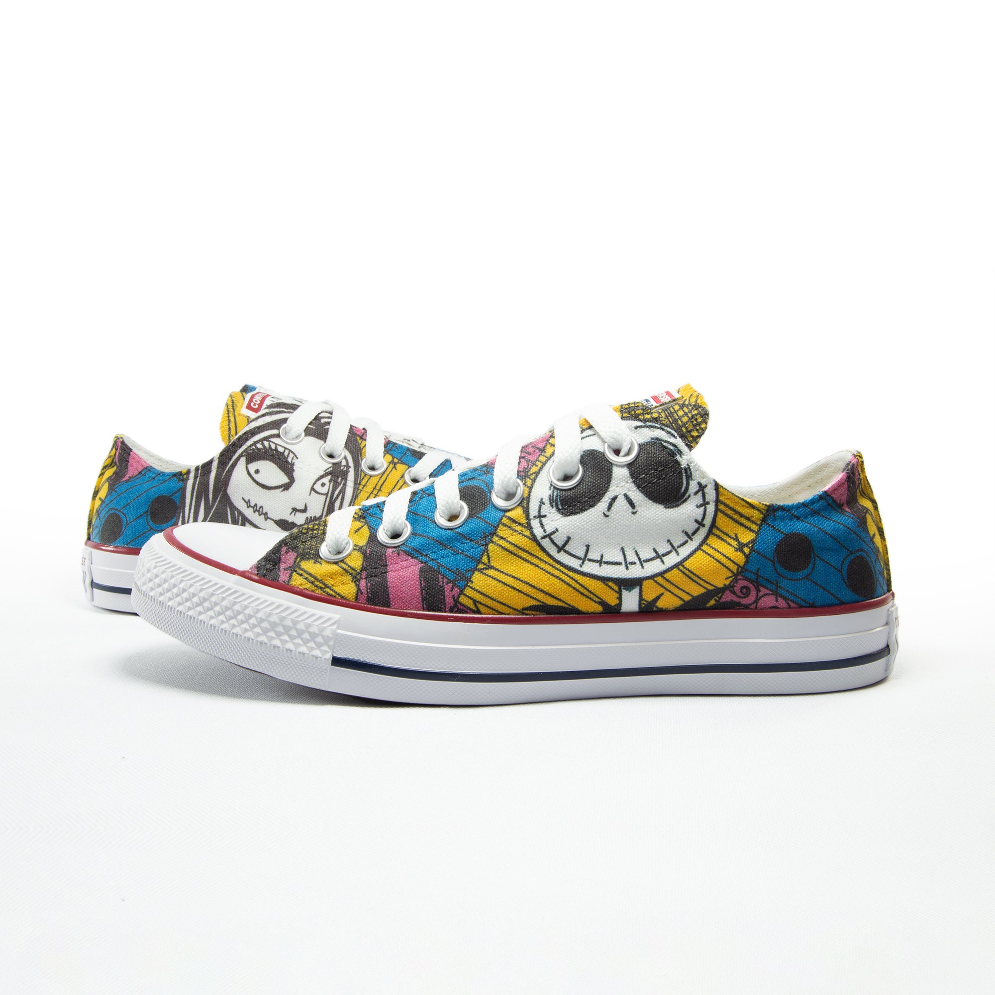 Jack Skellington Low Top Fan Art benutzerdefinierte Converse Nightmare  before Christmas inspiriert Low-Top benutzerdefinierte Schuhe  personalisiertes Geschenk - Etsy.de