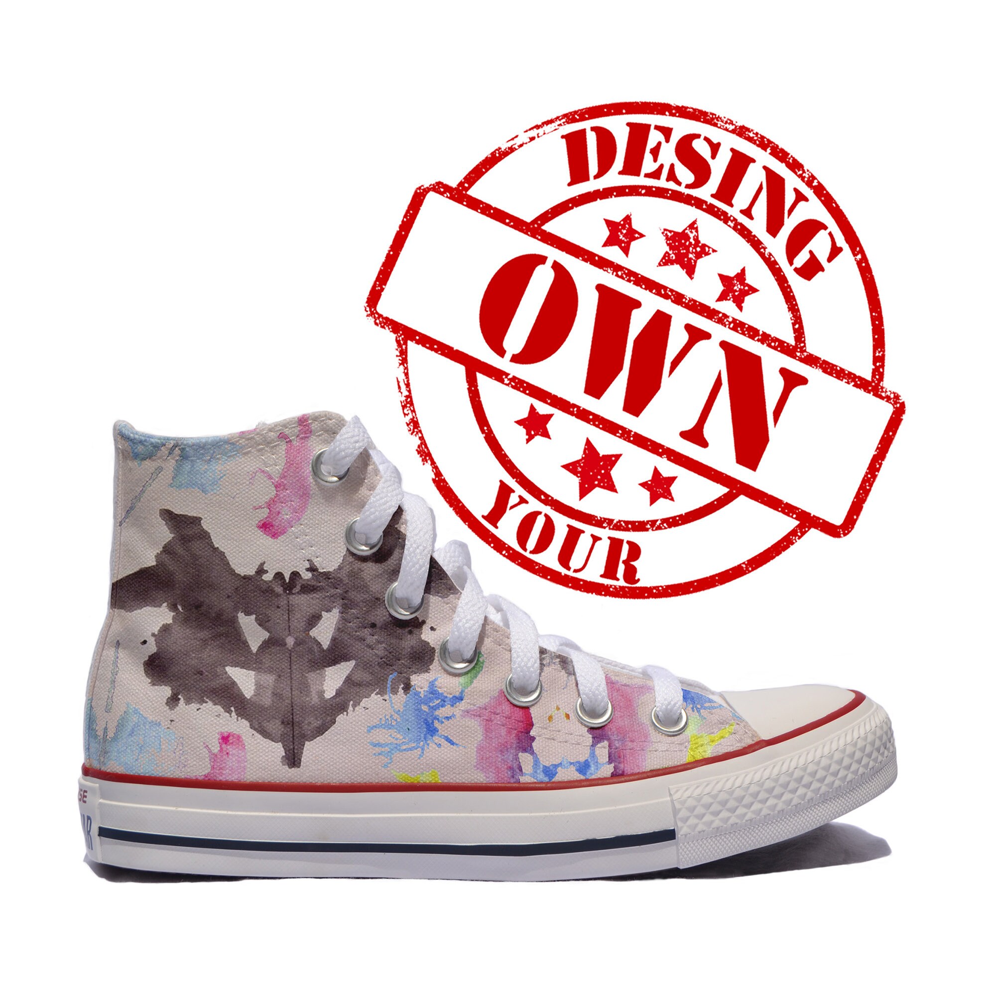 High Top Custom Converse Custom Made Shoes Personalized - Etsy