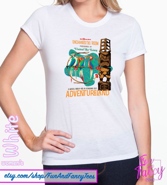WDW Vintage Enchanted Tiki, Tiki, Tiki Room Poster T shirt!! WDW Vintage Enchanted Tiki, Tiki, Tiki Room Poster T shirt!!