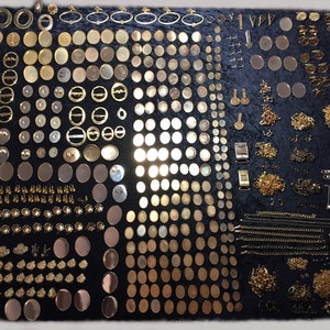 FINDINGS - FINDINGS - FINDINGS - Vintage - Rare Collection  - Just In Time For The Holidays - Jewelry Makers Joy - Mega Lot! 1400 + pieces!