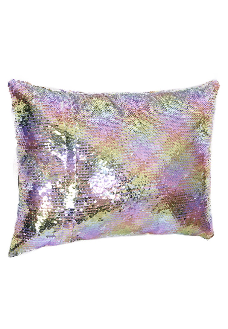Adkidz Reversible Sequins Cushion With Initial Etsy UK