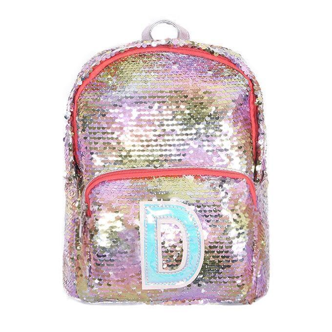 sequins bookbag